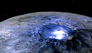 Ceres i el misteri dels orgànics sota la seva superfície